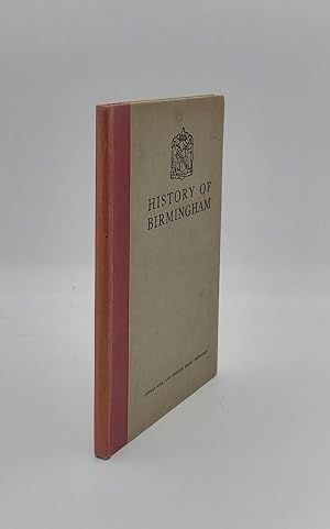 Bild des Verkufers fr A SHORT HISTORY OF BIRMINGHAM From its Origin to the Present Day zum Verkauf von Rothwell & Dunworth (ABA, ILAB)