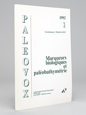 Image du vendeur pour Palovox. 1992 N1 : Marqueurs biologique et palobathymtrie mis en vente par Librairie du Cardinal