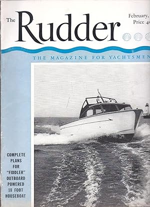 Seller image for The Rudder The Magazine For Yachtsmen Volume 67 Number 2 February 1951 for sale by Charles Lewis Best Booksellers