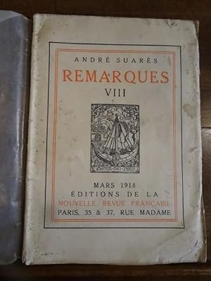 Remarques VIII