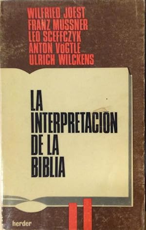 La interpretación de la Biblia