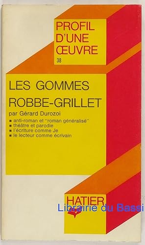 Les gommes Robbe-Grillet