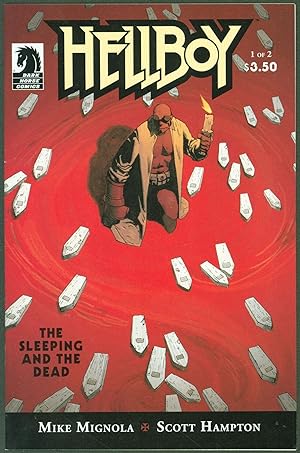 Hellboy: The Sleeping and the Dead #1 (Scott Hampton variant cover)