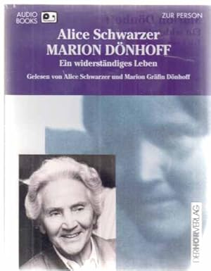 Bild des Verkufers fr Marion Dnhoff. Ein widerstndiges Leben. (Hrbuch). Audio Books. Gelesen von Alice Schwarzer und Marion Grfin Dnhoff. zum Verkauf von Fundus-Online GbR Borkert Schwarz Zerfa