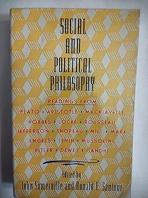 Seller image for Social and Political Philosophy: Readings From Plato to Gandhi for sale by Early Republic Books