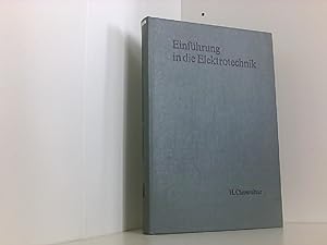 Einführung in die Elektrotechnik. Hochschullehrbuch für Elektrotechnik im Nebenfach.