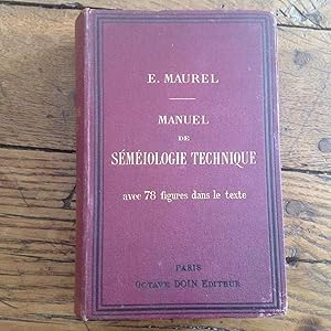 Manuel de Séméiologie technique