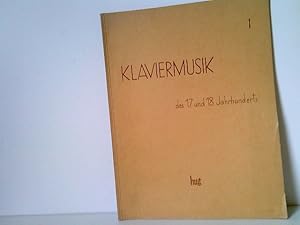Klaviermusik des 17. und 18. Jahrhunderts. Band I, leicht Ausgewählt und bearbeitet von Kurt Herr...