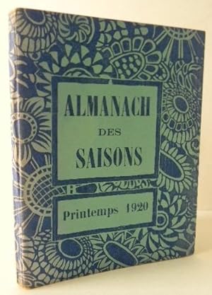 ALMANACH DES SAISONS. Printemps 1920.