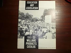 Seller image for Williams Products Catalog 1965 for sale by Randy Berry