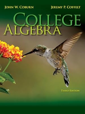 Image du vendeur pour College Algebra mis en vente par GreatBookPrices