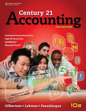 Seller image for Century 21 Accounting Adventure Gear Manual Simulation for sale by GreatBookPrices