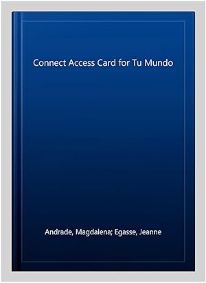Imagen del vendedor de Connect Access Card for Tu Mundo a la venta por GreatBookPrices