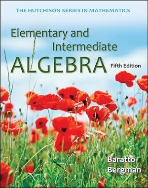 Imagen del vendedor de Elementary and Intermediate Algebra a la venta por GreatBookPrices