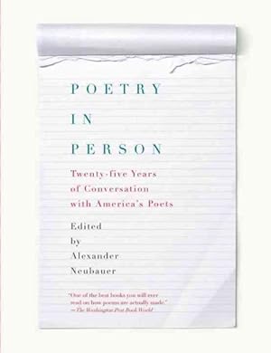 Seller image for Poetry in Person : Twenty-five Years of Conversation With America's Poets for sale by GreatBookPrices