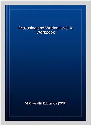 Seller image for Reasoning and Writing Level A, Workbook for sale by GreatBookPrices