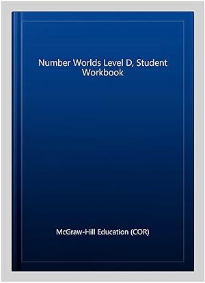 Bild des Verkufers fr Number Worlds Level D, Student Workbook zum Verkauf von GreatBookPrices