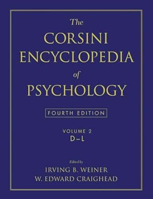 Seller image for Corsini Encyclopedia of Psychology for sale by GreatBookPrices