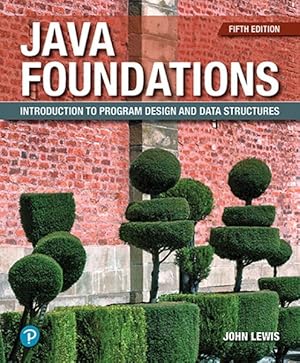 Imagen del vendedor de Java Foundations : Introduction to Program Design and Data Structures a la venta por GreatBookPrices