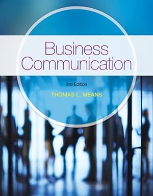 Image du vendeur pour Business Communication mis en vente par GreatBookPrices