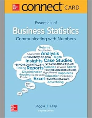 Immagine del venditore per Essentials of Business Statistics venduto da GreatBookPrices