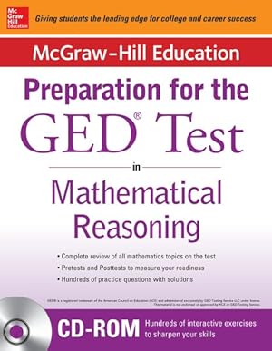 Seller image for McGraw-Hill's Education for the GED Test in Mathematical Reasoning for sale by GreatBookPrices