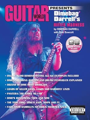 Seller image for Guitar World Presents Dimebag Darrell's Riffer Madness for sale by GreatBookPrices