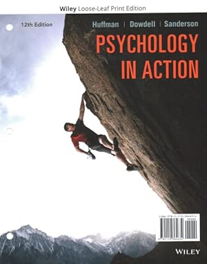 Imagen del vendedor de Psychology in Action a la venta por GreatBookPrices