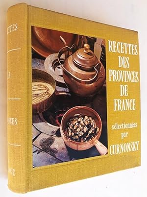 Recettes des provinces de France