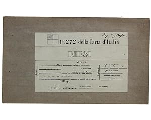 Immagine del venditore per RIESI. Foglio N 272 della Carta d'Italia. Scala 1:50.000. Longitudine del meridiano di Roma (Monte Mario): venduto da Bergoglio Libri d'Epoca