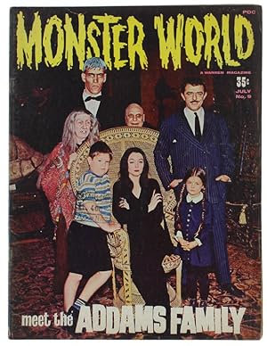 MONSTER WORLD Magazine # 9 - 1966 - Addams Family.: