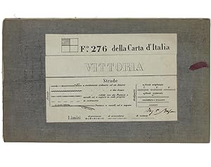 VITTORIA. Foglio N° 276 della Carta d'Italia. Scala 1:50.000. Longitudine del meridiano di Roma (...