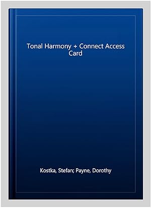 Imagen del vendedor de Tonal Harmony + Connect Access Card a la venta por GreatBookPrices