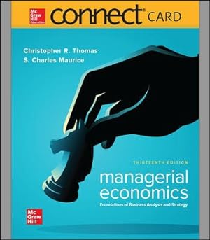 Immagine del venditore per Managerial Economics Connect Access Card venduto da GreatBookPrices
