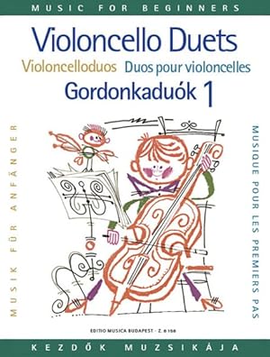 Bild des Verkufers fr Violoncello Duos for Beginners / Violoncelloduos fur Anfanger / Duos our violoncelle pour les premiers pas / Gordonkaduok kezdok szamara zum Verkauf von GreatBookPrices