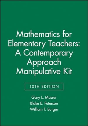 Bild des Verkufers fr Mathematics for Elementary Teachers Manipulative Kit : A Contemporary Approach zum Verkauf von GreatBookPrices