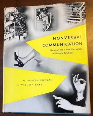 Bild des Verkufers fr Nonverbal Communication: Notes on the Visual Perception of Human Relations zum Verkauf von P&D Books