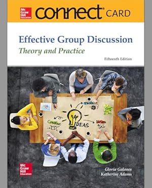 Seller image for Effective Group Discussion Connect Access Card for sale by GreatBookPrices