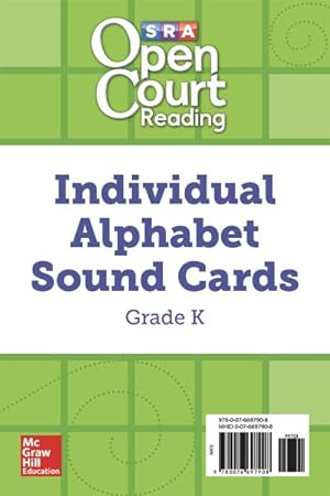 Seller image for Open Court Reading, Grade K, Individual Alphabet Sound Cards for sale by GreatBookPrices