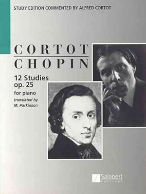 Imagen del vendedor de 12 Studies, Op. 25 : For Piano: Study Edition a la venta por GreatBookPrices