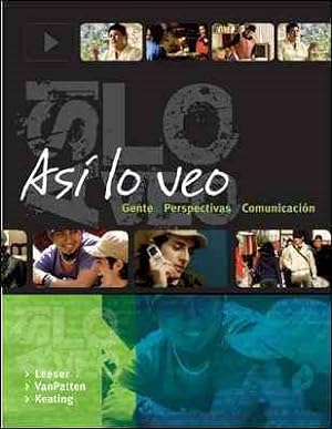 Seller image for As lo veo / So I See : Gente, Perspectivas, Comunicacion / People, Perspective, Communication for sale by GreatBookPrices