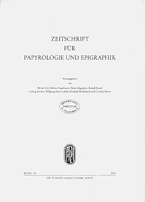 Image du vendeur pour Le graffito archaque Pluse 385 C.-M. [AND:] La ddicace I. Fayoum I 4. (Zeitschrift fr Papyrologie und Epigraphik). mis en vente par Librarium of The Hague