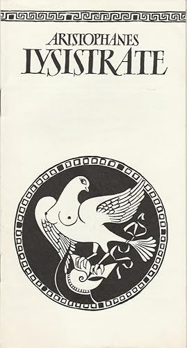 Seller image for Programmheft LYSISTRATE. Komdie von Aristiphanes Spielzeit 1980 Heft 4 for sale by Programmhefte24 Schauspiel und Musiktheater der letzten 150 Jahre