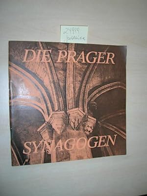 Bild des Verkufers fr Die Prager Synagogen in Bildern, Stichen und alten Photographien. zum Verkauf von Klaus Ennsthaler - Mister Book