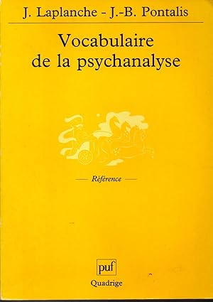 Seller image for Vocabulaire de la psychanalyse-reference- for sale by JP Livres