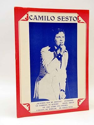 Imagen del vendedor de CANCIONERO. CAMILO SESTO (Camilo Sesto) Marazul, 1974. OFRT a la venta por Libros Fugitivos