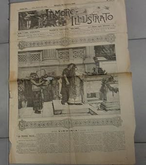 L'AMORE ILLUSTRATO, periodico settimanale - numero 43 del 26 OTTOBRE 1899., Milano, Tipografia Ab...