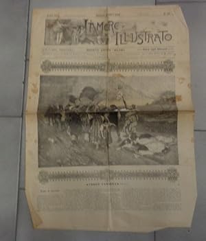 L'AMORE ILLUSTRATO, periodico settimanale - numero 40 del 05 OTTOBRE 1899., Milano, Società editr...