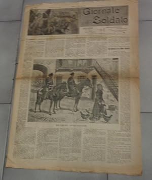 IL GIORNALE DEL SOLDATO, numero 06 del 11 FEBBRAIO 1906 - , Milano, Stab. Tipografico Reggiani En...