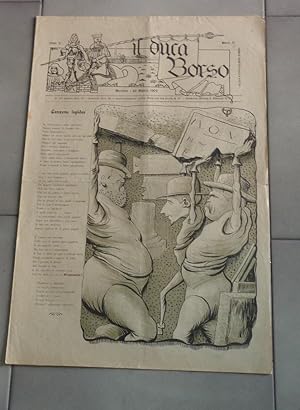 IL DUCA BORSO, periodico satirico modenese - 1904 - n. 11 del 26 marzo 1904 - ANNO QUINTO - con m...